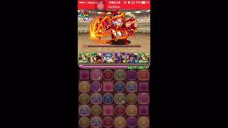 【パズドラ】第33回チャレンジダンジョンLv10 爆叫・魔伯爵・ロノウェpt