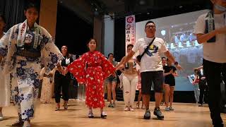 Japanese dance festival at JCCC 郡上おどり 2023 long dance