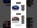 v10 vs v12 engine sound battle high performance v10vsv12 enginecomparison lexuslfa lamborghini