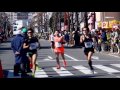 第５１回 青梅マラソン（３０ km）フィニッシュ地点～男子上位～2017