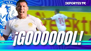 ¡Gol de Kevin López! Olimpia abre el marcador 1-0 ante Juticalpa FC en el Estadio Nacional