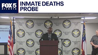 RAW: Athens-Clarke County Sheriff's Office talks about inmate deaths | FOX 5 News