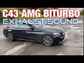 2020 Mercedes C 43 AMG Bi Turbo STOCK EXHAUST!