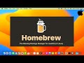 How to Install Homebrew on Mac | How to Install brew on macOS