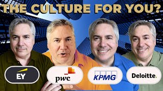 Big 4 (Deloitte, PwC, EY, KPMG) Cultures: Which is right for you?