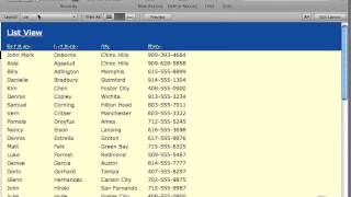 FileMaker Tutorial - 077 - Positioning Objects Precisely