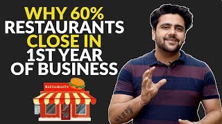 Why 60% Restaurants Close In 1st Year Of Business