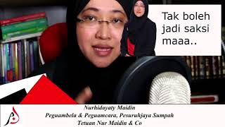 Perkara Yang Tidak Boleh Dilakukan Oleh Pesuruhjaya Sumpah