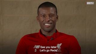 Meet Gini Wijnaldum at Melwood!