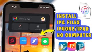 How Install IPA Files on iPhone No Computer Using Portal Installer