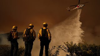 Fire battalion chief on fighting aggressive wildfires in Los Angeles