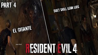 Resident evil 4 remake fight el gigante dan bertahan dari banyak zombie : Difficulty Hardcore