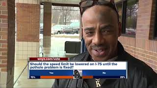 Should the speed limit on I-75 be lowered until the pothole problem is fixed?