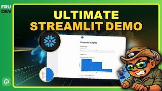 Streamlit for Snowflake Insights: Ultimate Demo of Usage App Development