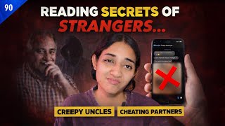 Reading your secrets!! 🚍🚶🏻♀️