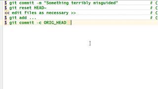 How do I undo the most recent local commits in Git?