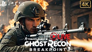 PS5 Ghost Recon Breakpoint|The Big armybase 40 enemy|LIVE GAMEPLAY