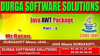 Corejava || Java AWT package part - 3