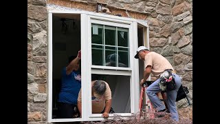 Bay Window Installation from American Home Contractors