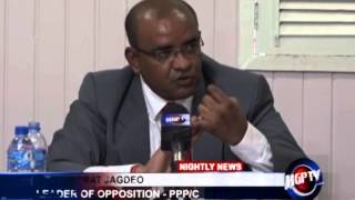 JAGDEO CLEARS AIR ON LAND DEALS