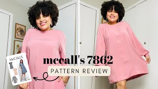 Mccalls 7862 Pattern Review | I made my dress for Easter!