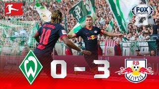 Werder Bremen - RB Leipzig [0-3] | GOLES | Jornada 5 | Bundesliga