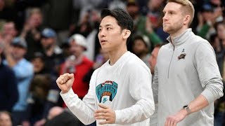 河村勇輝　Gリーグスタメン5時間後にNBAに出場　ラスト2分で1A1R「ハードすぎ」「忙しいだろうけどファンとしてはうれしい」