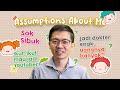 DR TONY ‼️ IKUT-IKUTAN JADI YOUTUBER - ASSUMPTIONS ABOUT ME EPISODE 1