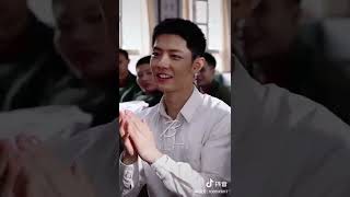 😊มุมน่ารักๆของ #guyiye 😍❤️©️ on clip นะ #xiaozhan #เซียวจ้าน #肖战 #acetroops