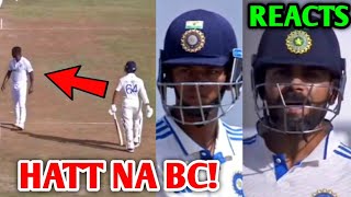 HATT NA BC! Yashasvi Jaiswal ABUSED this West Indies Player- Virat Kohli Reacts | India Vs WI Test