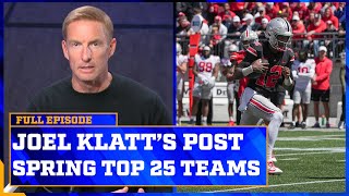 Klatt’s Post-Spring Top 25 for the 2024 Season