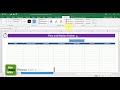 time motion tracker in excel step by step tutorial