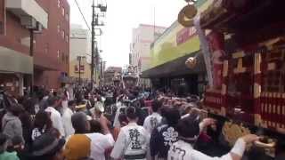 第５８回　大岡越前祭　神輿パレード　渡り御です　2013年。