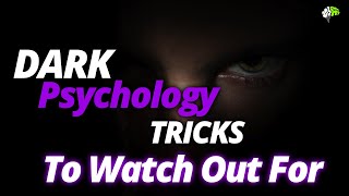 10 Dark Psychology Tricks to Watch Out For | Psych 101 | Mind Control | Manipulation Techniques