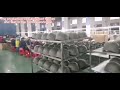 The production of bulletproof helmet and vest in the factory workshop