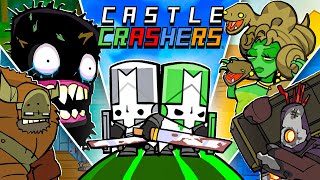 Two Idiots Beat Castle Crashers For The First Time | Full Movie