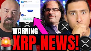 XRP RIPPLE CTO Issues WARNING to XRP HOLDERS (MAJOR NEWS)