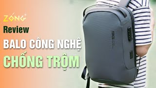 Review Balo laptop công sở có khóa số chống trộm 14/15.6 inch – BANGE LOCKPACK V1