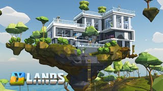 Ylands - Modern House on a Floating Island (Speed Build)