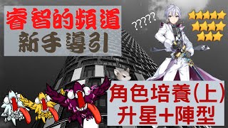 ［睿智頻道］第七史詩-新手導引EP3-角色培養篇(上) 練等 升星 帶肥 陣型