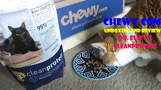 Chewy.com Unboxing And Review | Dr. Elsey's cleanprotein Cat Food