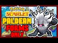 POKEMON SCARLET HARDCORE NUZLOCKE - PALDEAN FORMS ONLY! (NO OVERLEVELING, NO ITEMS)