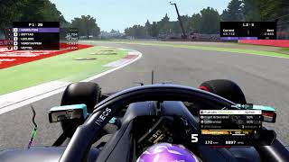 F1 2020 Italian Hamilton Mercedes . difficulty 110% | Gameplay Keyboard