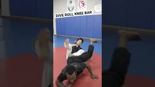 Dive Roll Knee Bar #shorts #jiujitsu #mma