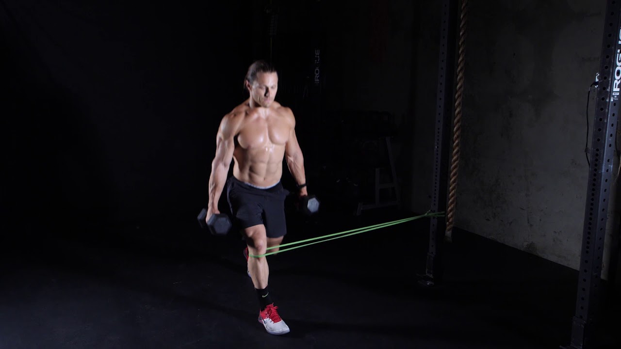 Dumbbell Suitcase Rnt Split Squat Youtube