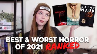 BEST & WORST HORROR MOVIES OF 2021 | RANKED