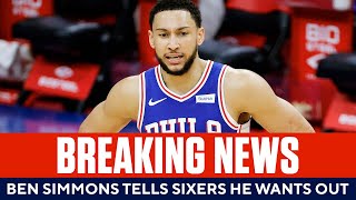 Report: Ben Simmons Tells Sixers He Wants Out [Potential Trade Coming?] | CBS Sports HQ