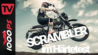 Günstige 500er Scrambler mit echten Enduro-Genen in Action - SWM Six Days 500 Test