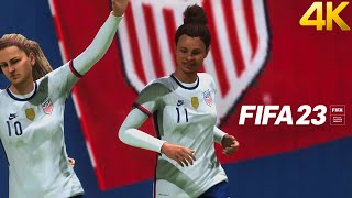 FIFA 23 - Estados Unidos vs Suécia | Amistoso Copa do Mundo 2023 | PS5™ [4K]