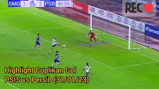 Hasil PSIS Semarang vs Persib Bandung Hari Ini 1-3 Highlight Cuplikan Gol Liga 1 2023